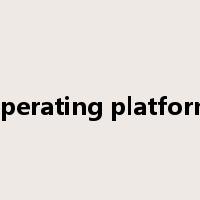 operating platform是什么意思