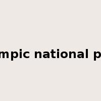 olympic national park是什么意思