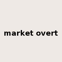market overt是什么意思