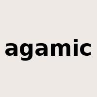agamic是什么意思