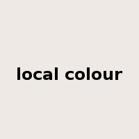 local colour是什么意思