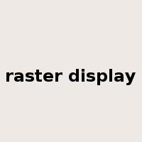 raster display是什么意思