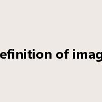 definition of image是什么意思