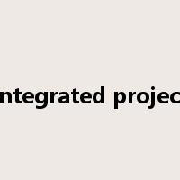 integrated project是什么意思