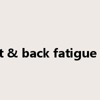 Seat & back fatigue test是什么意思
