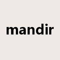 mandir是什么意思