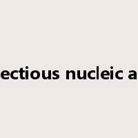 infectious nucleic acid是什么意思