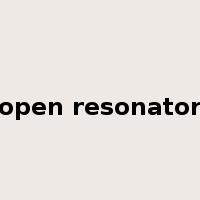open resonator是什么意思