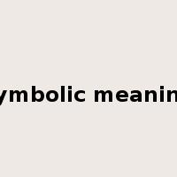 symbolic meaning是什么意思