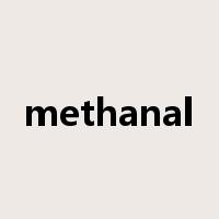 methanal是什么意思