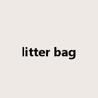 litter bag是什么意思