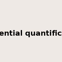 existential quantification是什么意思