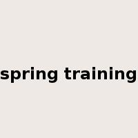 spring training是什么意思