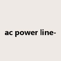 ac power line-是什么意思