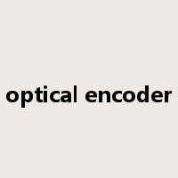 optical encoder是什么意思