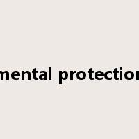 environmental protection agency是什么意思