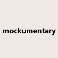 mockumentary是什么意思