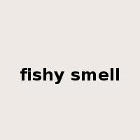 fishy smell是什么意思