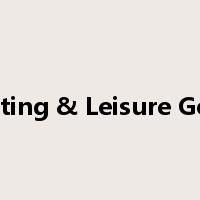 Sporting & Leisure Goods是什么意思