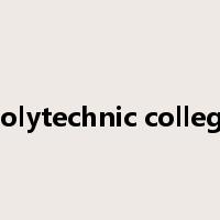 polytechnic college是什么意思