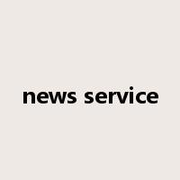 news service是什么意思