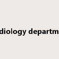 cardiology department是什么意思