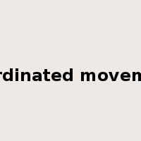 coordinated movement是什么意思