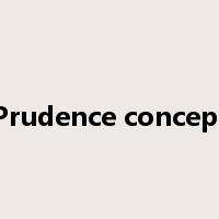 Prudence concept是什么意思