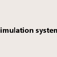 simulation system是什么意思