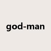 god-man是什么意思