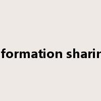 information sharing是什么意思