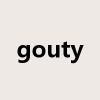 gouty是什么意思