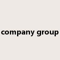 company group是什么意思