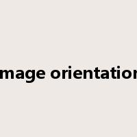 image orientation是什么意思