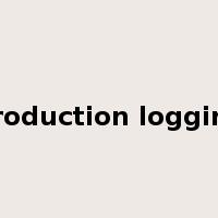 production logging是什么意思