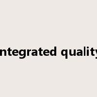 integrated quality是什么意思