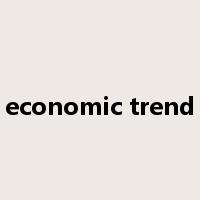 economic trend是什么意思