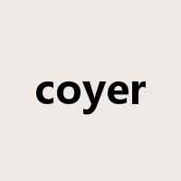 coyer是什么意思