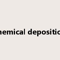 chemical deposition是什么意思