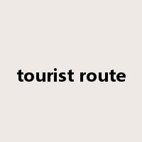 tourist route是什么意思