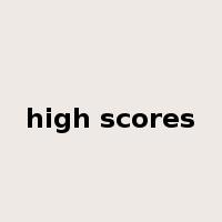 high scores是什么意思