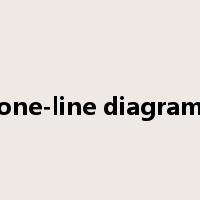 one-line diagram是什么意思