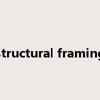 structural framing是什么意思