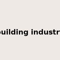 building industry是什么意思