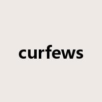 curfews是什么意思