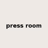press room是什么意思