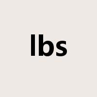 lbs是什么意思