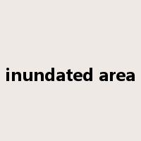 inundated area是什么意思