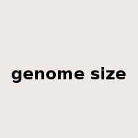 genome size是什么意思