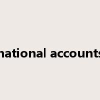 national accounts是什么意思